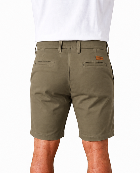 Homme | Bermuda | Kaki Coton Bio