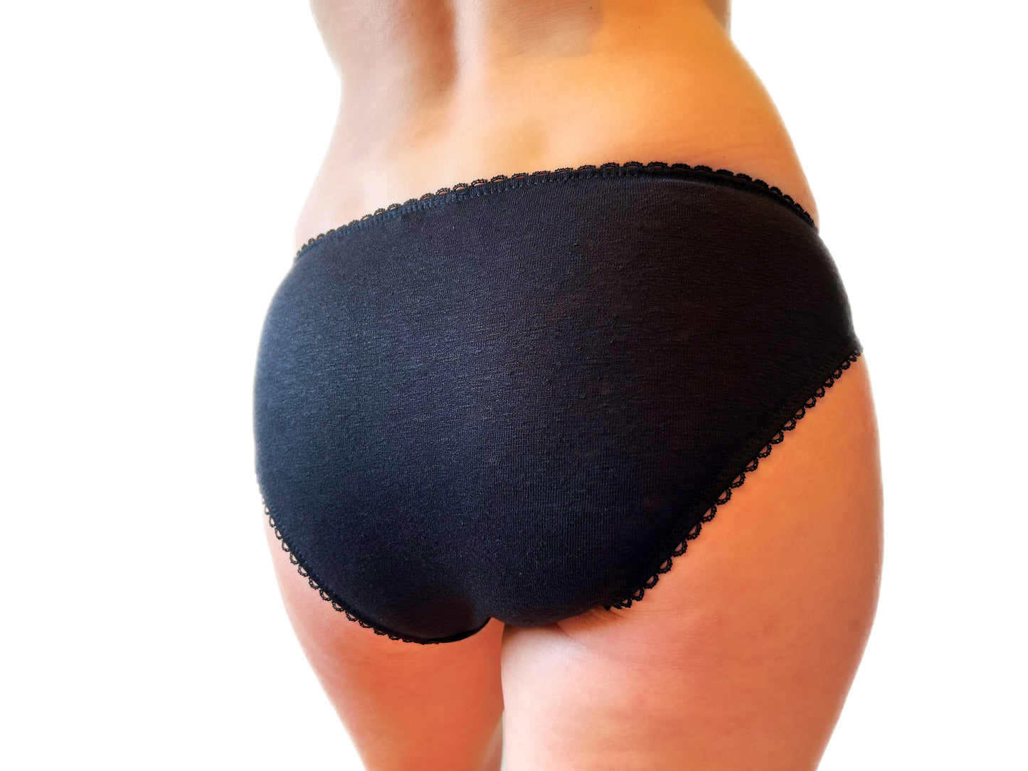 Femme | La Culotte en lin | noire