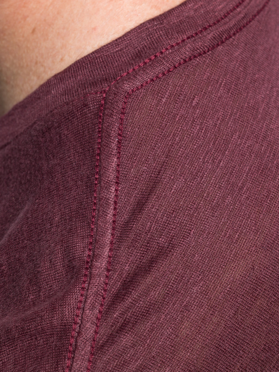 Homme | Manche Longue | Bordeaux