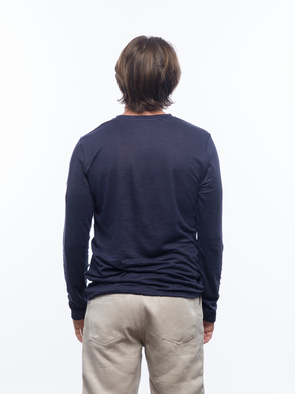 Homme | Manche Longue | Marine