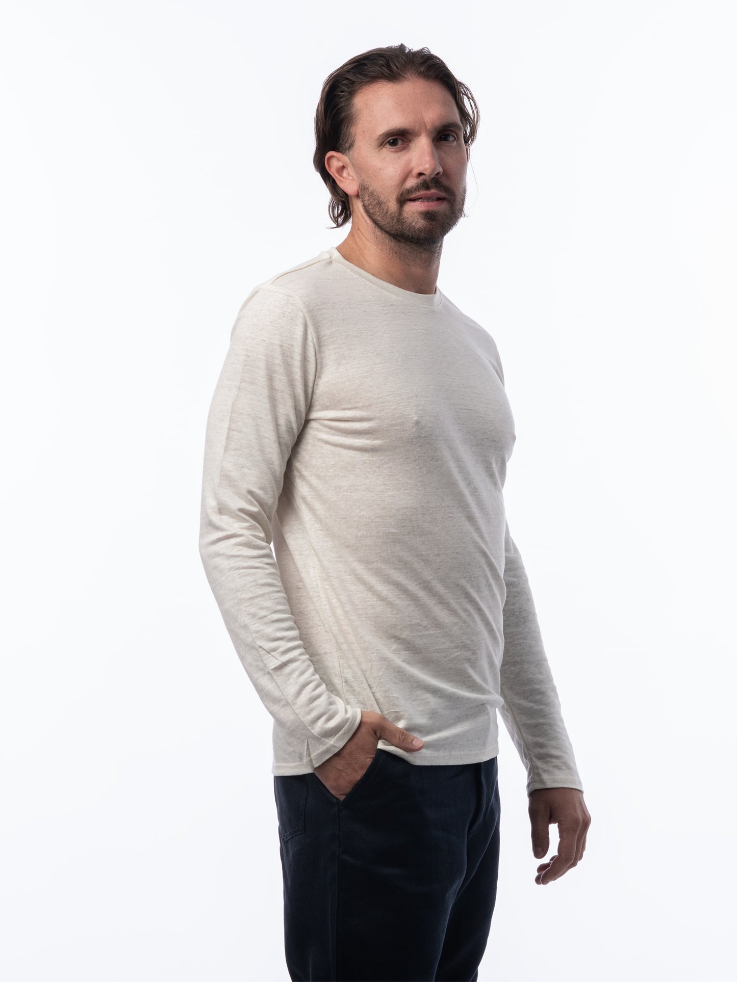 Homme | Manche Longue | Ecru