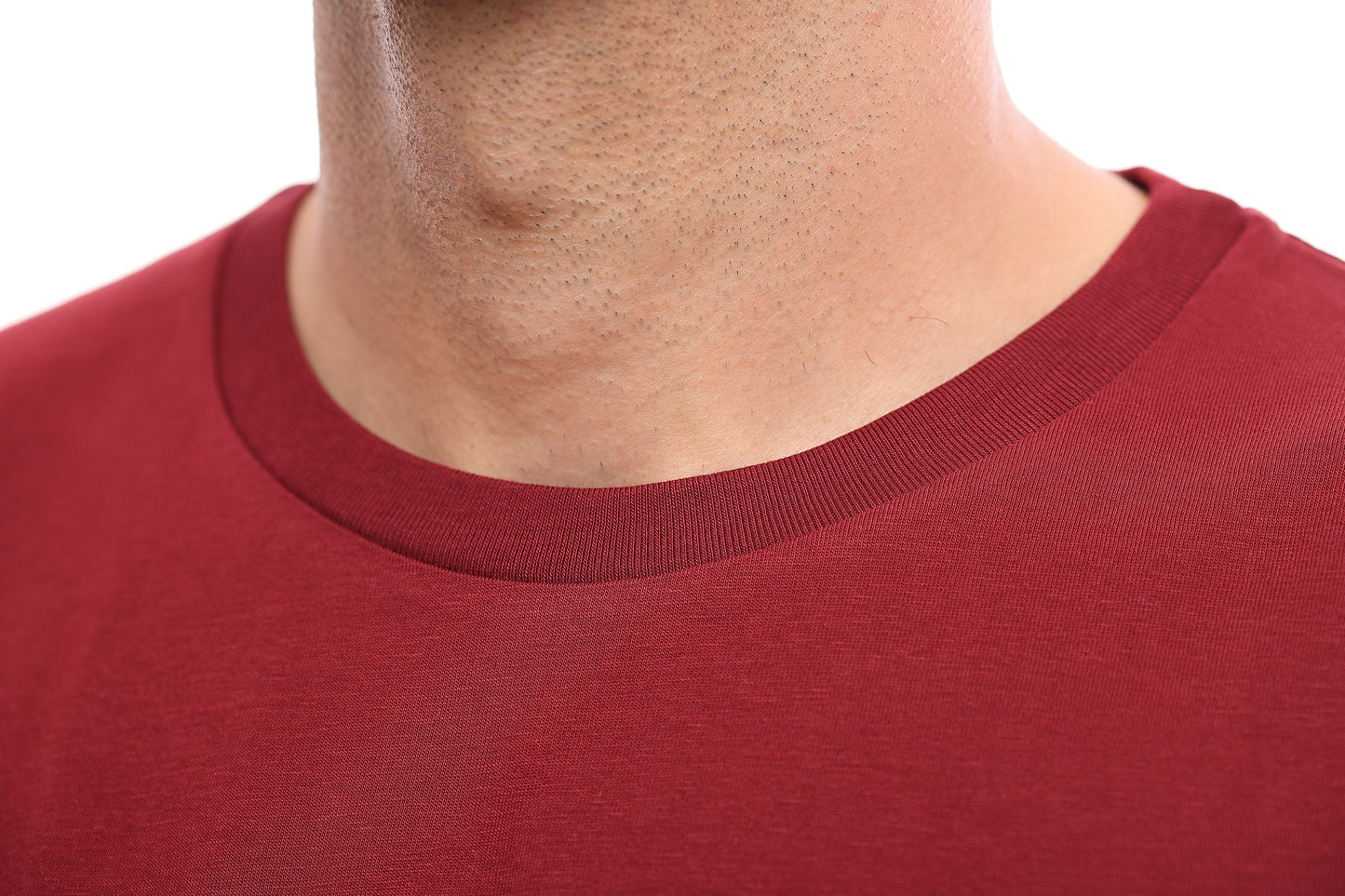 TEE HOMME COTON BIO BORDEAUX