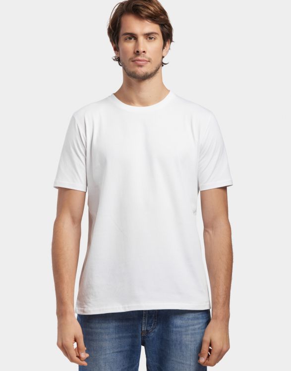 TEE HOMME COTON BIO BLANC