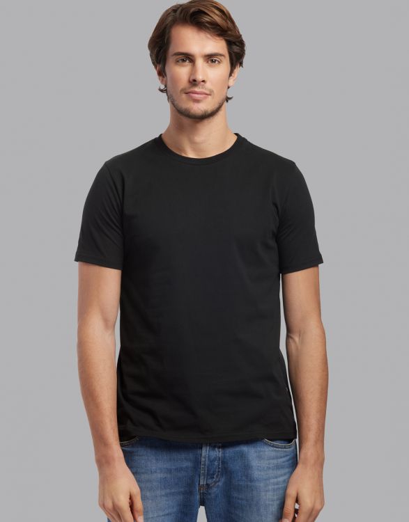 TEE HOMME COTON BIO NOIR