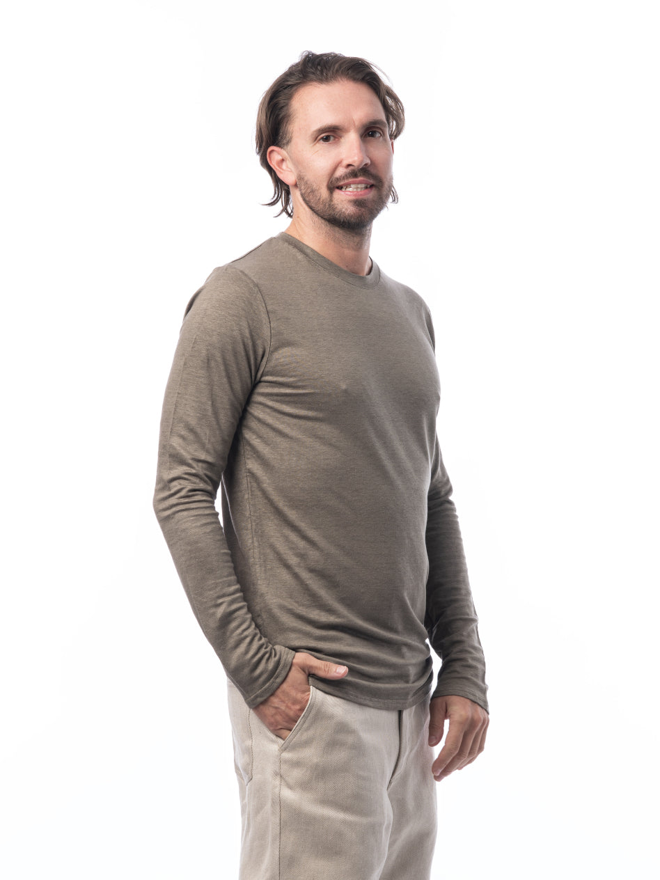 Homme | Manche Longue | Kaki
