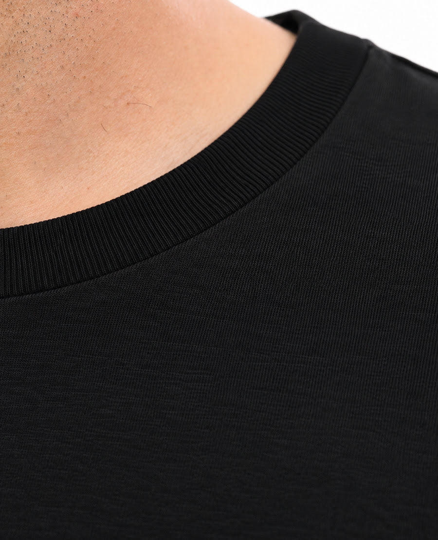 TEE HOMME COTON BIO NOIR