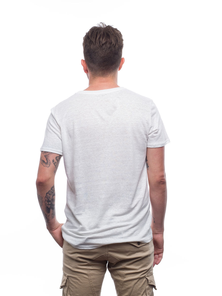 Homme | Col rond | blanc