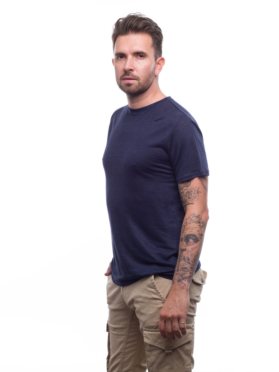 Homme | Col rond | bleu