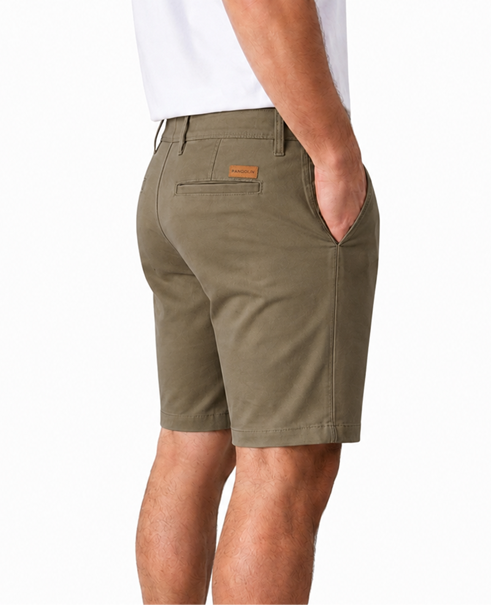 Homme | Bermuda | Kaki Coton Bio