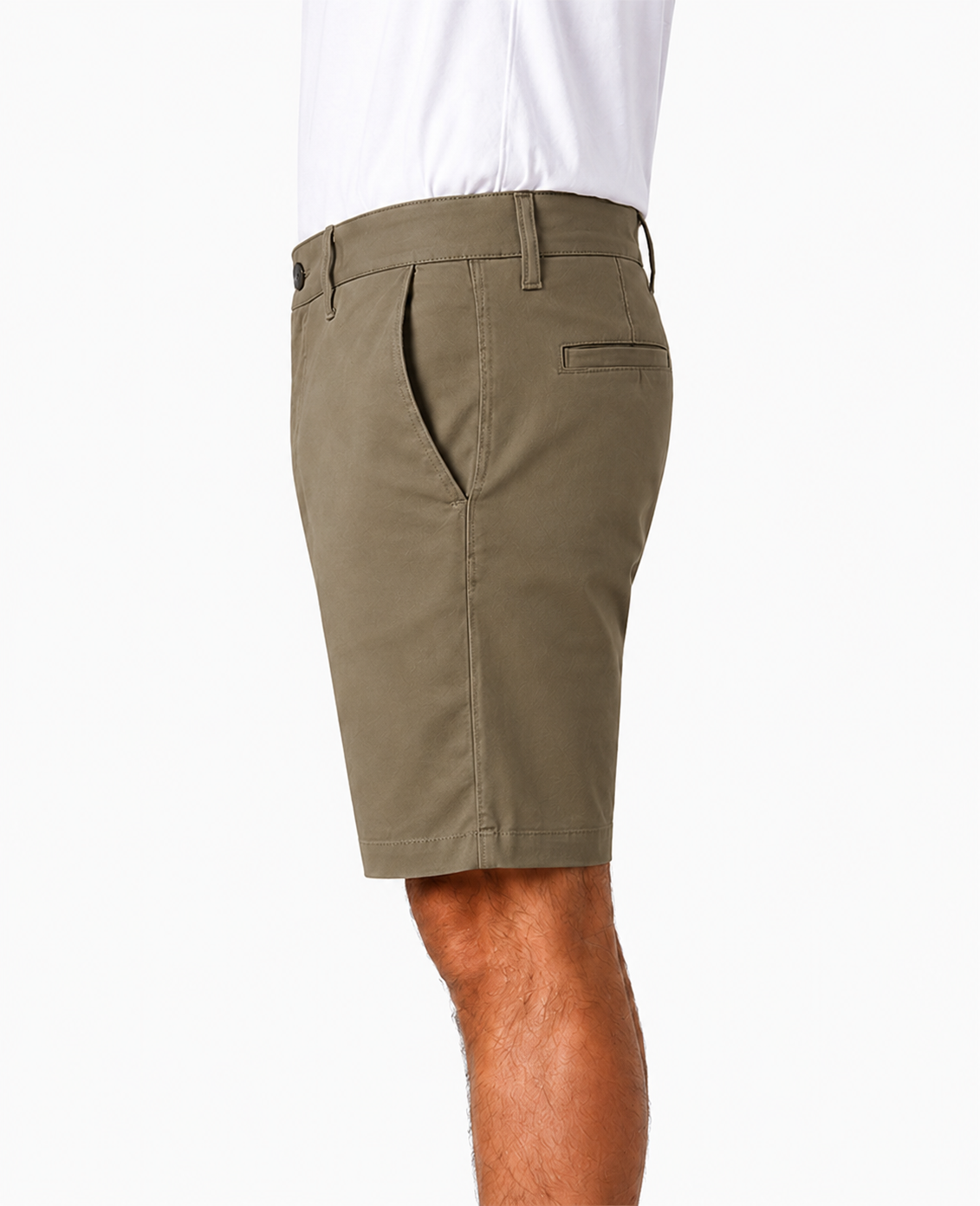 Homme | Bermuda | Kaki Coton Bio