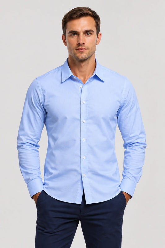 Chemise Homme - Bleu ciel