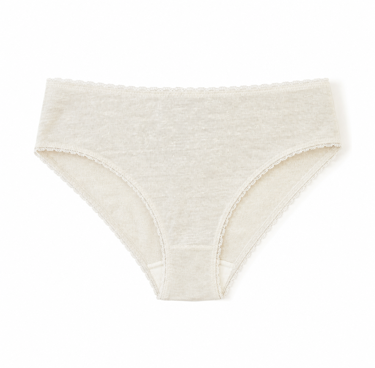 Femme | La Culotte en lin | Ecrue