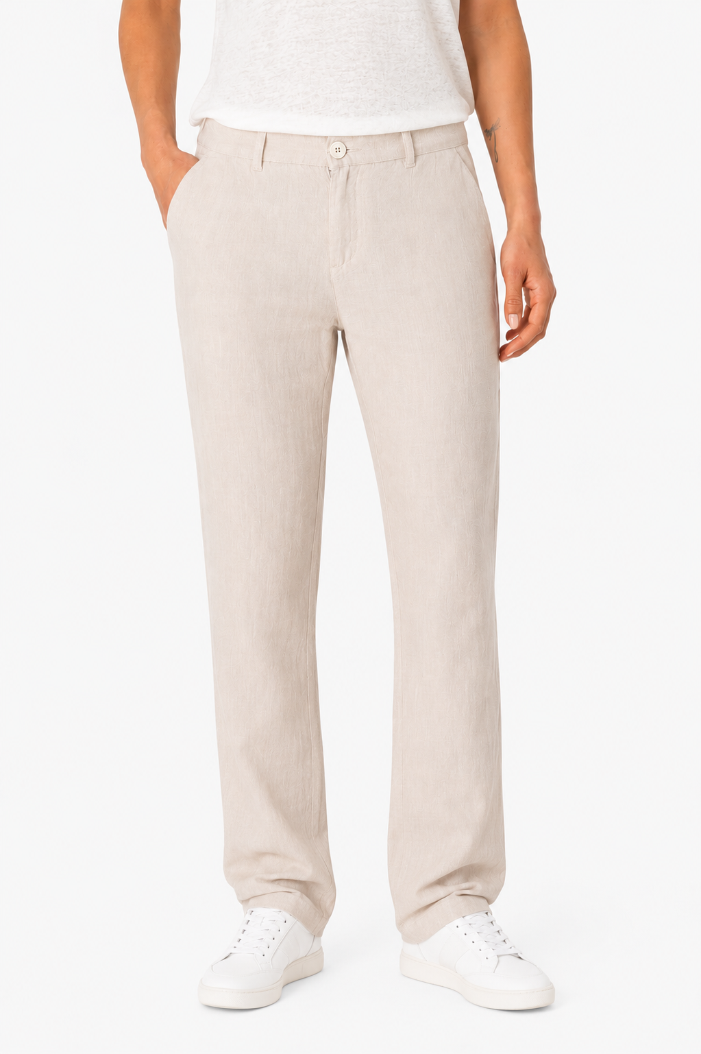 Femme | Pantalon | lin Ecru