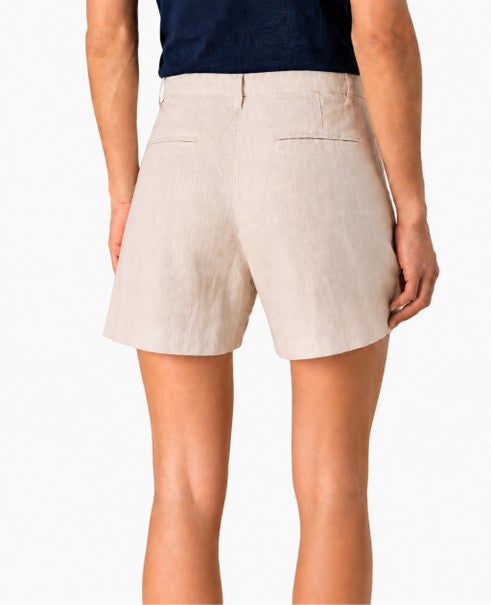 Femme | Short | lin Ecru