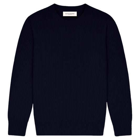 Pull Marine Femme (L/C)