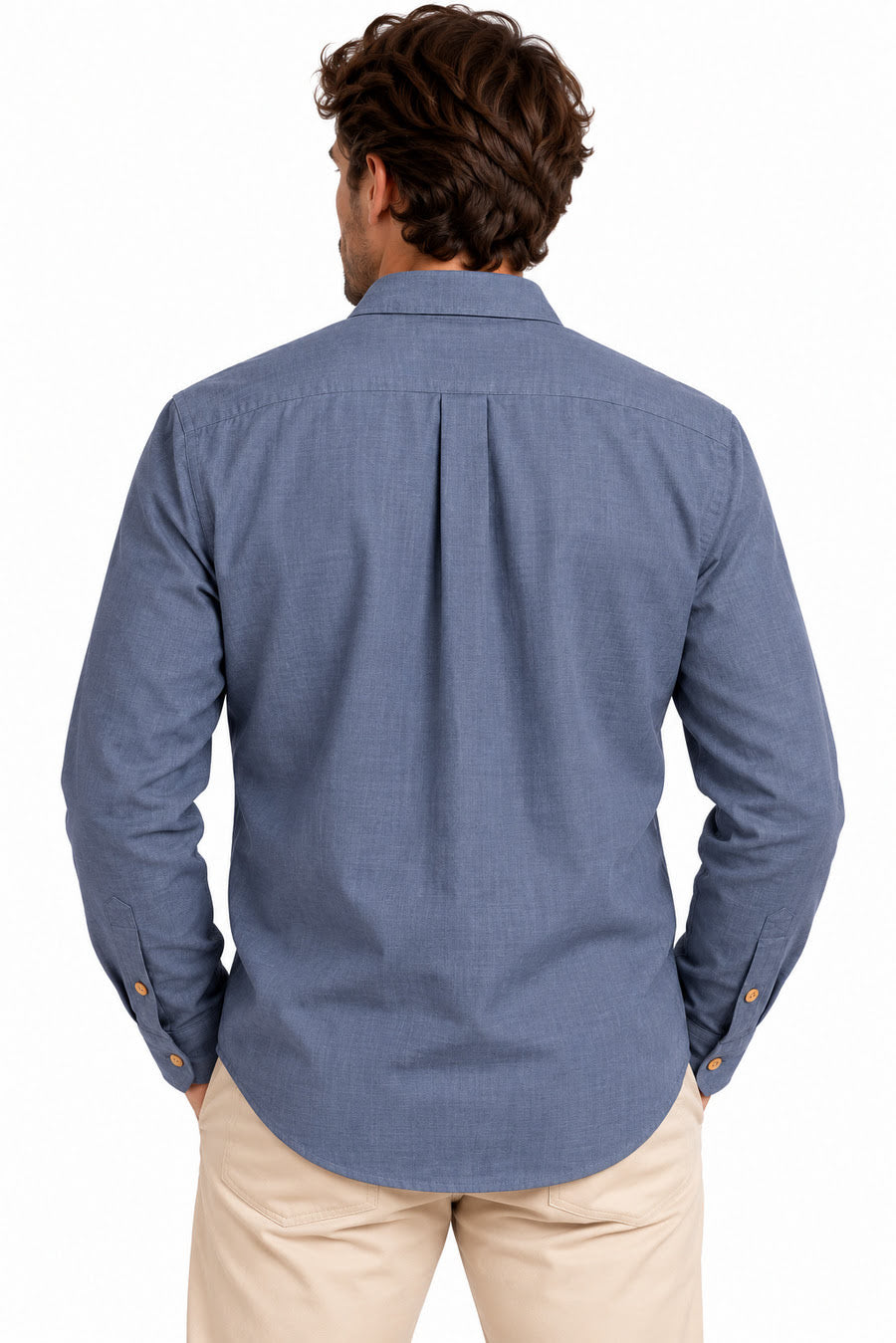 Chemise Chanvre | Homme | Bleu Horizon