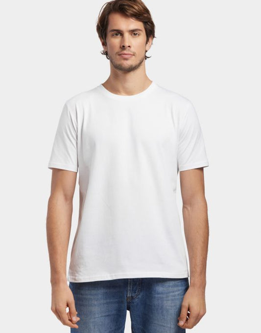 TEE HOMME COTON BIO BLANC