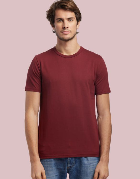 TEE HOMME COTON BIO BORDEAUX