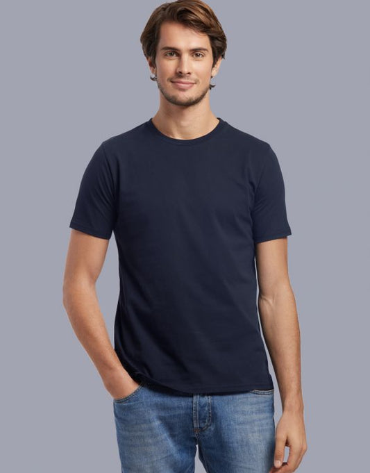 TEE HOMME COTON BIO MARINE