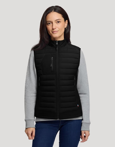 DOUDOUNE SM HYBRID NOIRE FEMME