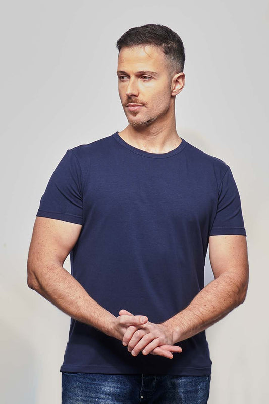 EMPREINTE TEE HOMME COTON BIO MARINE