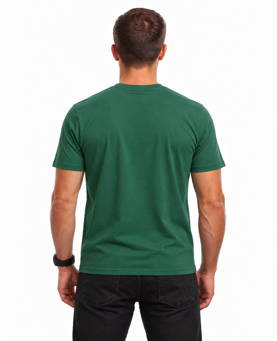 TEE HOMME COTON BIO VERT