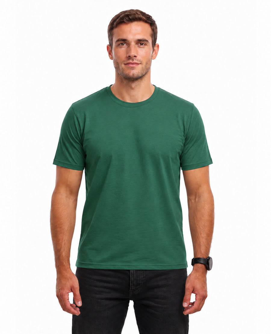 TEE HOMME COTON BIO VERT