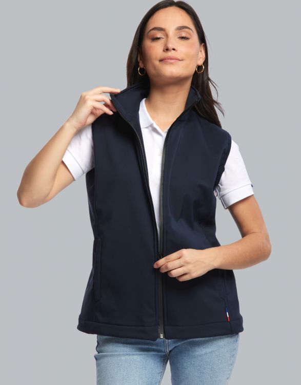 SOFTSHELL SM FEMME MARINE