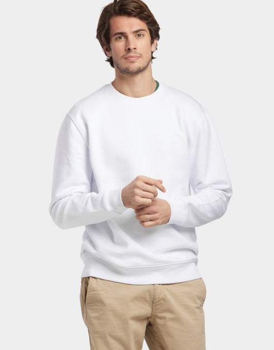 SWEAT MIXTE BLANC
