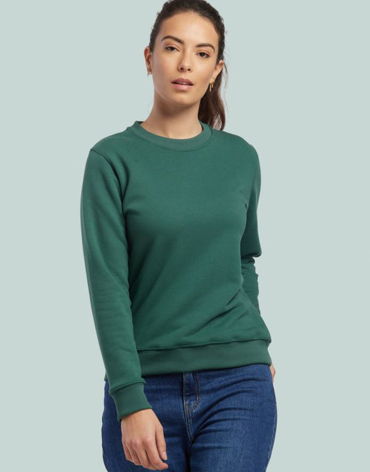 SWEAT MIXTE VERT