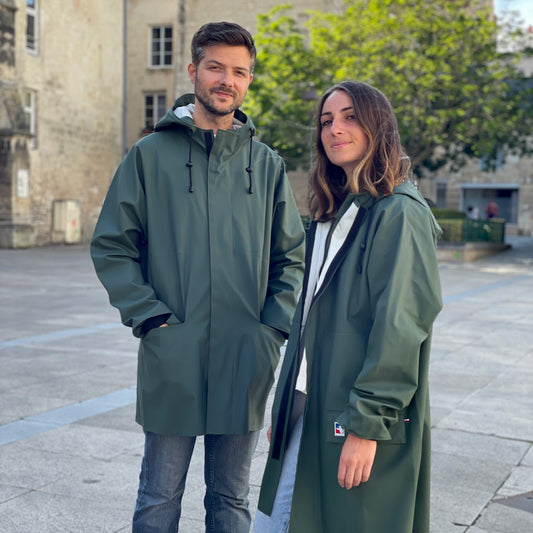 Veste Cirée kaki