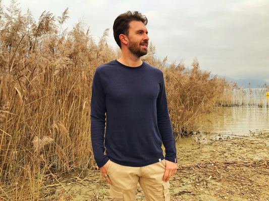 Homme | Le Pull | bleu